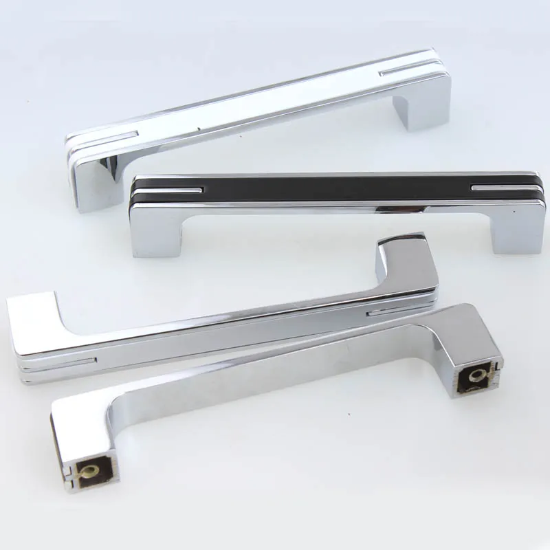 Ручки для кухонных шкафов 320/160 мм серебристо черные 32/96 мм|pull knob|cabinet door handleskitchen
