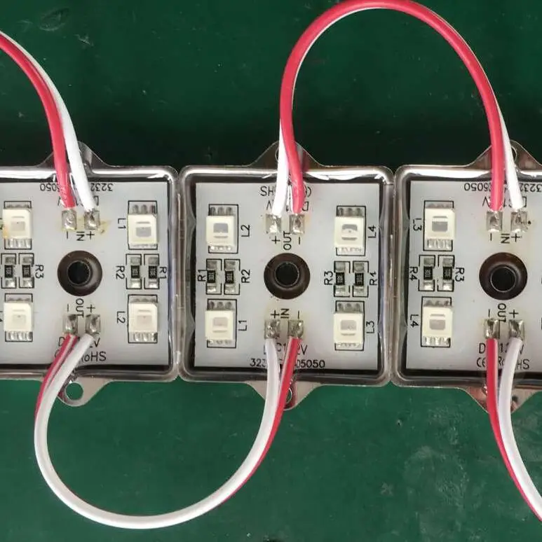 5050 4 Светодиодный ных модуля DC12V освещение водонепроницаемый телегональный