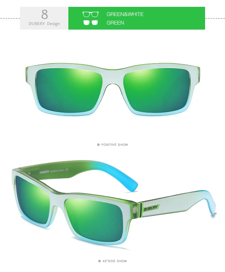 Новые брендовые квадратные поляризационные Модные солнцезащитные очки для