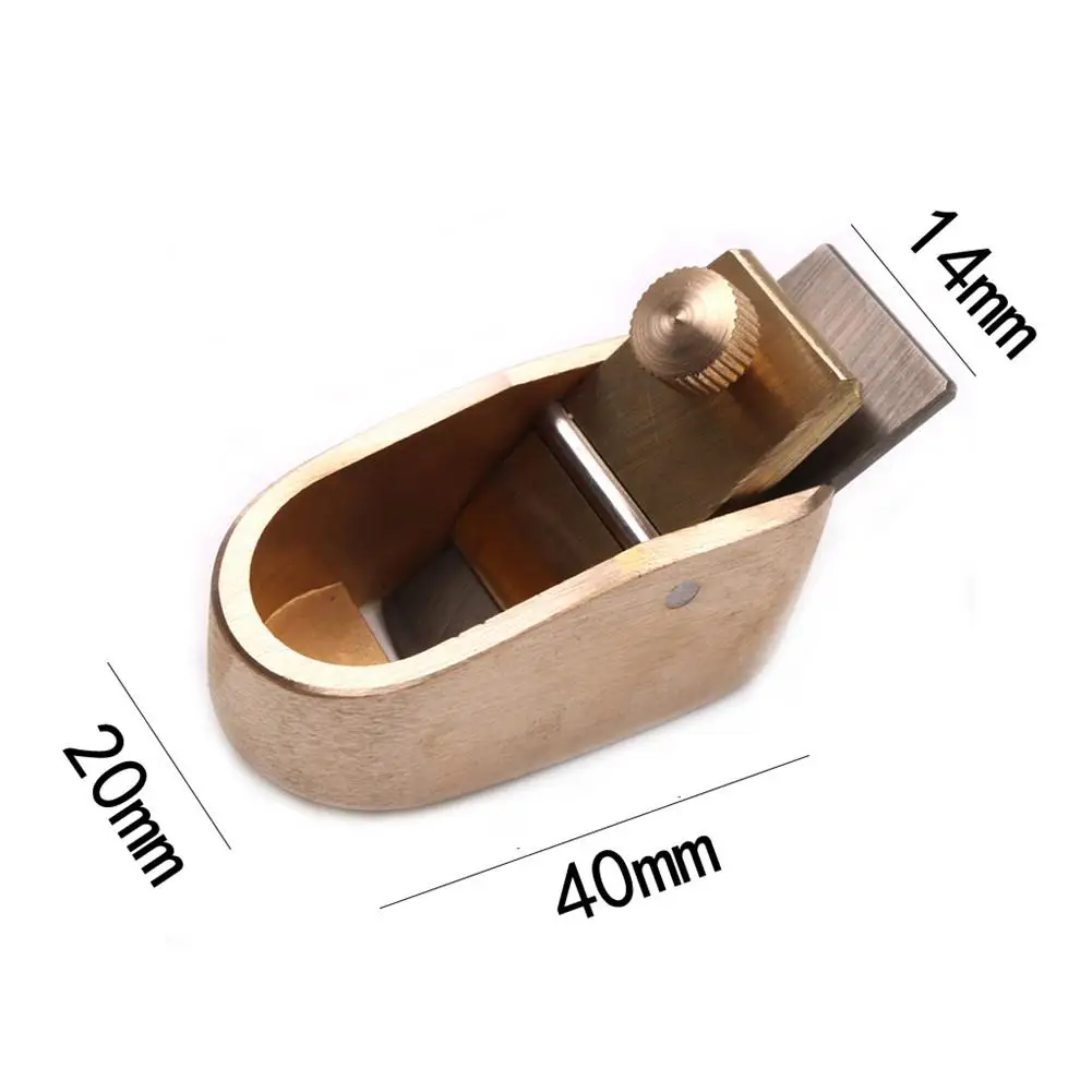 Violin Making Tool Brass Plane Hand Planer 8/12/14/16/18MM Blade Width Woodworking Planes For Violin Viola Cello Making Tool - Цвет: 3  (blade 14mm)