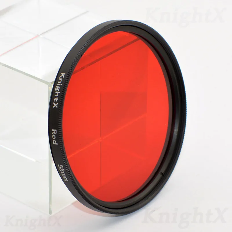 Набор фильтров KnightX 24 цветов UV ND CPL для nikon canon 1200d d3300 набор d70 d600 dslr фото 700d d5500 49 52 55 58
