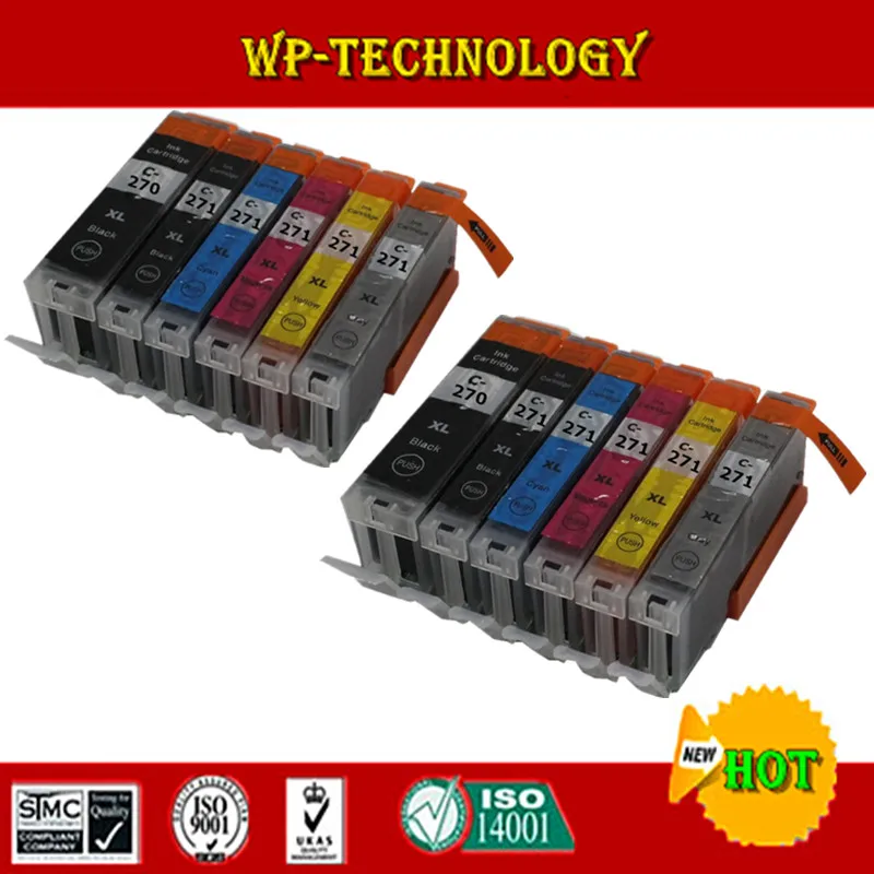 Совместимый чернильный картридж для PGI 270 CLI 271 PGI270 CLI271 Костюм Canon PIXMA MG7720 и т.