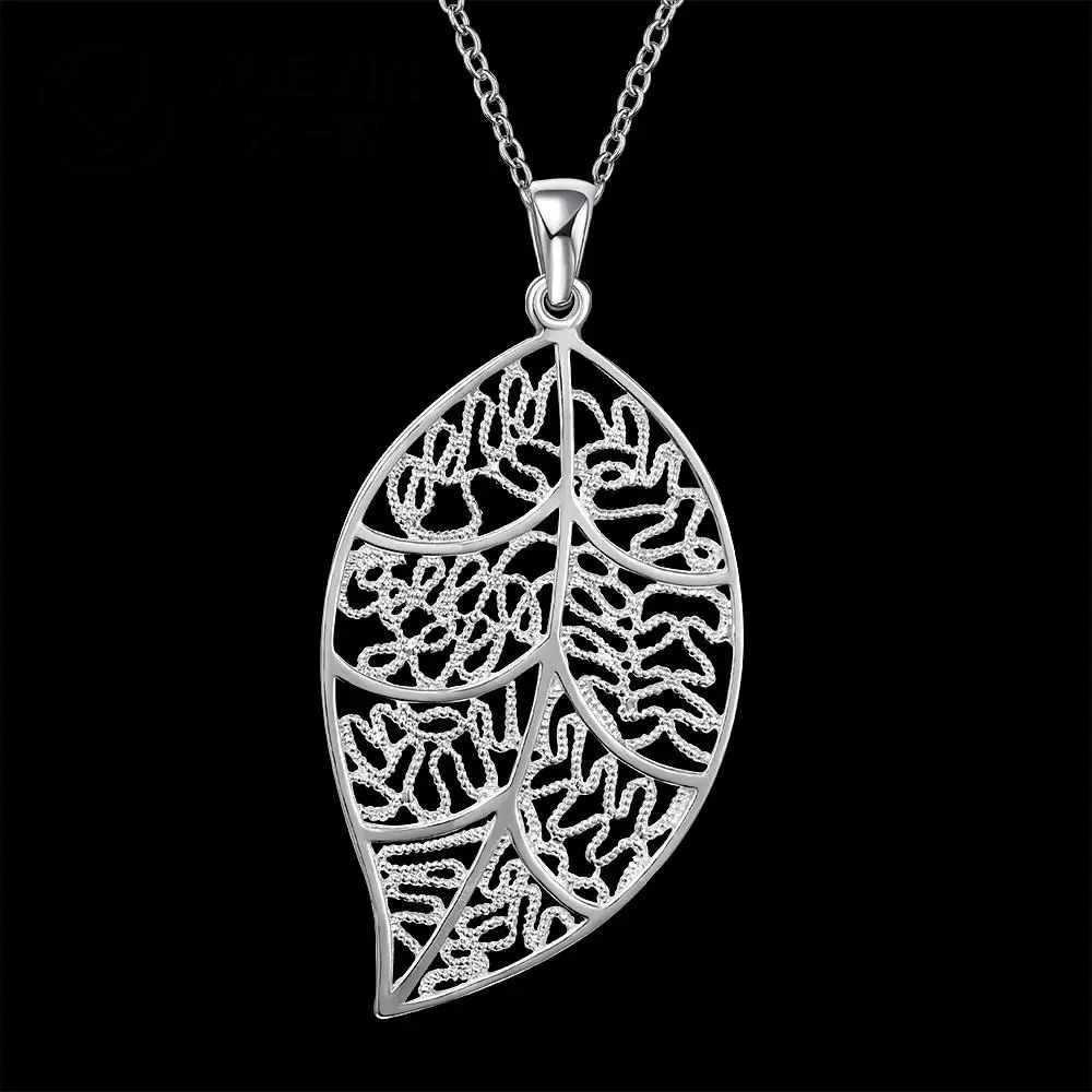 P187 Necklace of luxury fashion party big star Metal statement leaf necklace women jewelry | Украшения и аксессуары