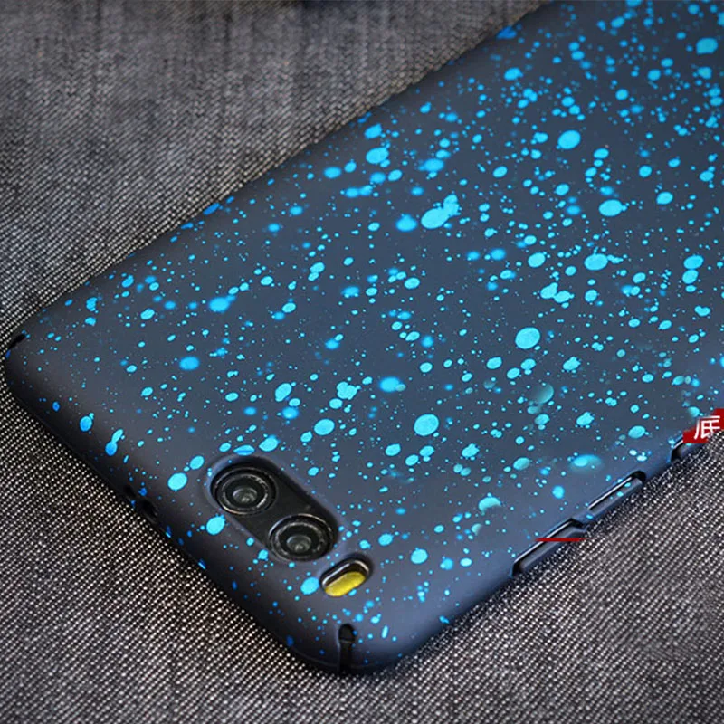 YueTuo case for xiaomi mi6 mi 6 3d bling glitter matte protective luxury original hard back ultra thin full cover coque phone |
