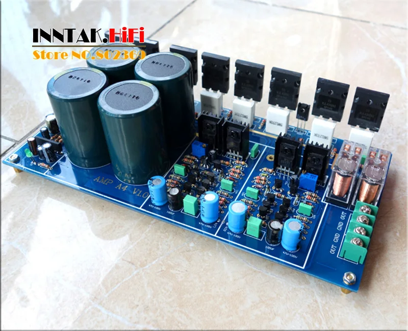 Собранные HIFI полностью симметричные двойные дифференциальные 350 Вт + усилитель