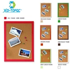 Деревянная рама, пробковая доска, доска для объявлений, 25*35 см, контактные доски Corcho Pared, 11 цветов, рамка для заметок, украшение для дома и офиса