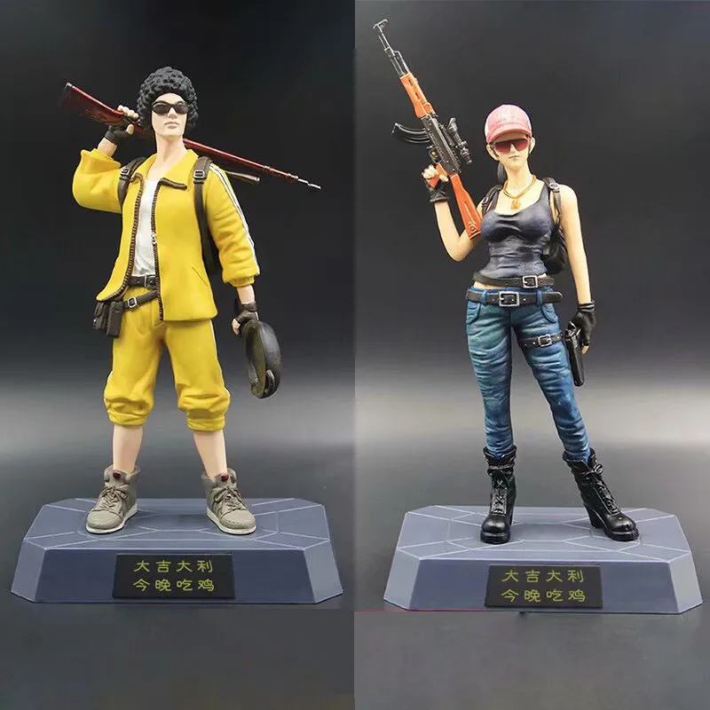 Игра PUBG Playerunknown's BattleGrounds курица ужин ПВХ фигурку Модель игрушки Горячая игра