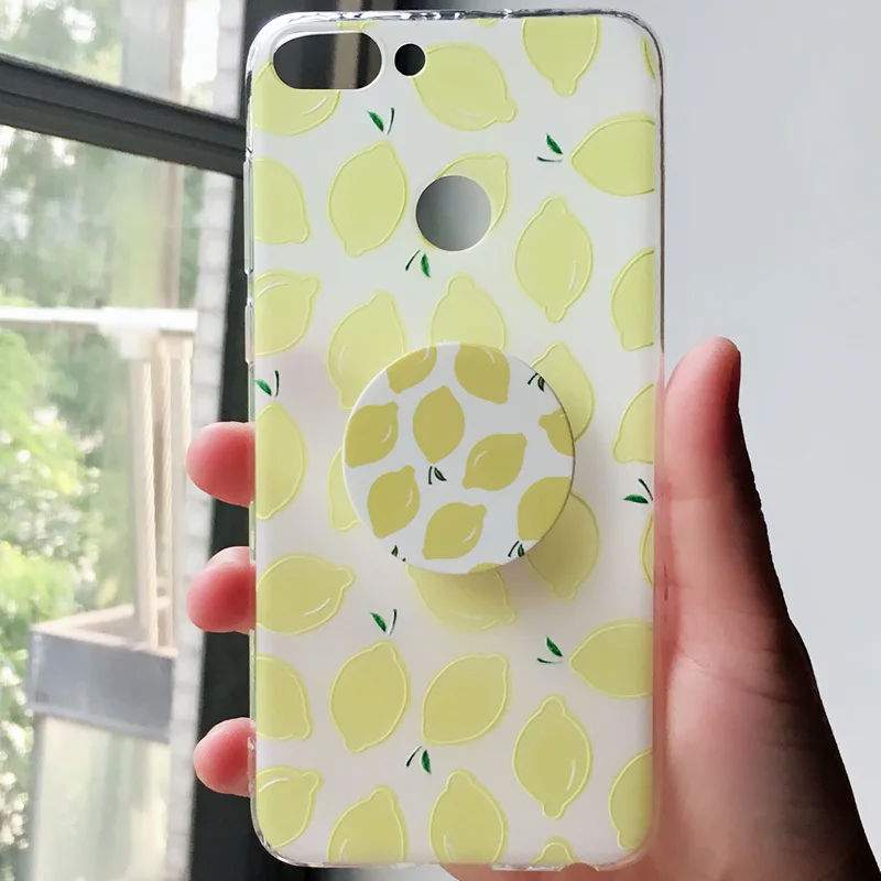 3D фруктовый чехол для телефона Huawei p умный милый подарок мягкие силиконовые чехлы