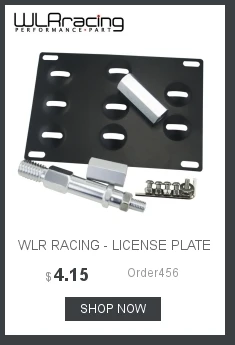WLR RACING-держатель номерного знака, крепление буксировочного крюка, Кронштейн номерного знака, держатель рамы для 1988- Honda Civic WLR108