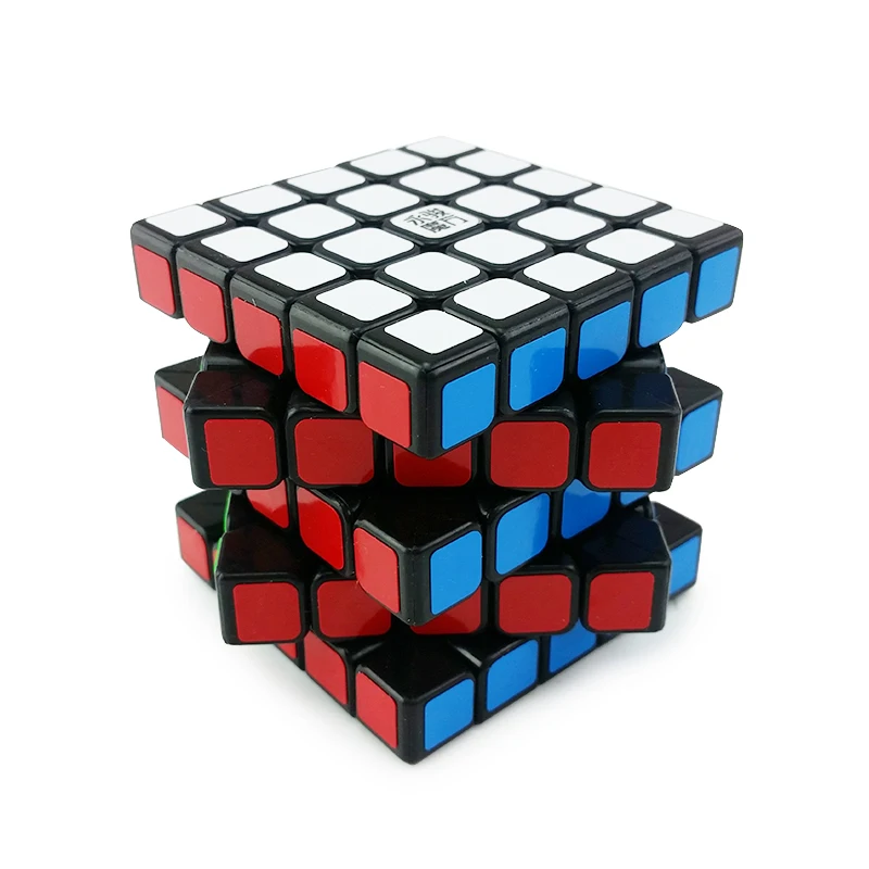 5x5x5 магический куб головоломка скорость твист гладкий черный стикер