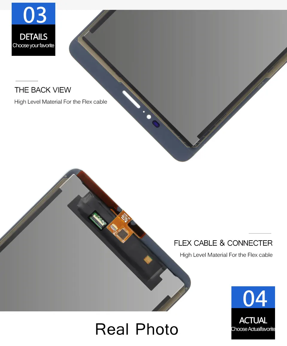 SRJTEK " S8-701U ЖК-дисплей для huawei Mediapad Honor Pad T1 8,0 3g S8-701 ЖК-дисплей S8-701W сенсорный экран матрица дигитайзер сборка