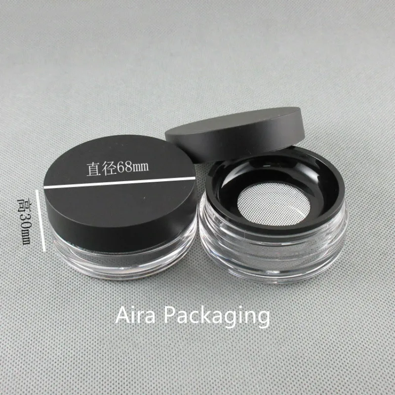 20G 20pcs/lot DIY Empty Professional Makeup Tools High-end Cosmetic Powder Packing Box Plastic Loose Powder Storage Jar