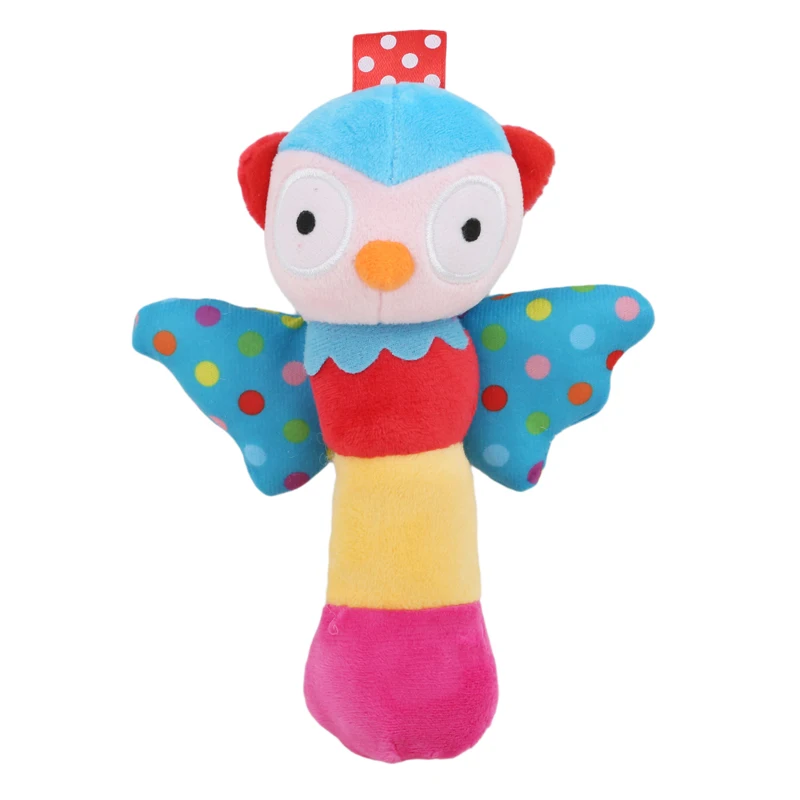 3 модели животных Новые погремушки для младенцев мягкие Мультяшные милые детские