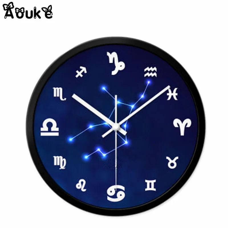 Форма для украшений из эпоксидной смолы в форме часов с двенадцатью созвездиями |