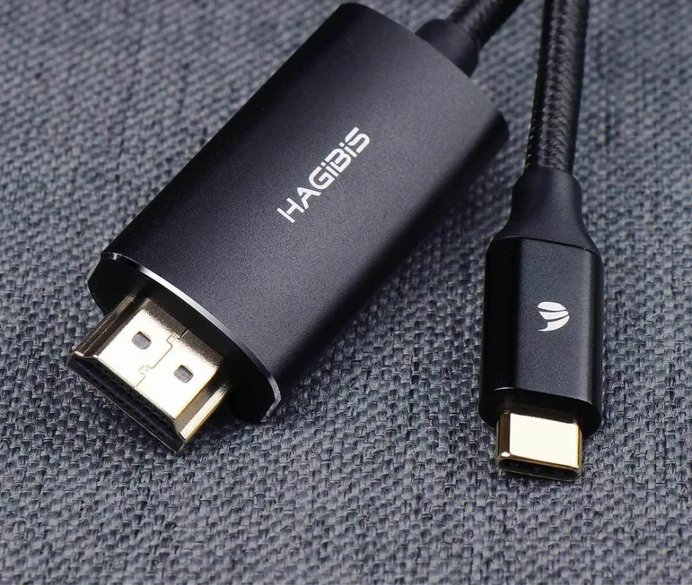 Xiaomi youpin type-C к HDMI HD экран Линия поддержка 4 к* 2 к 60 Гц HD видео сигнал передачи, для ТВ проектор умный дом