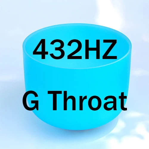 10G432 Throat Chakra 1" «Поющая чаша» C D E F G A B цвет ful цветные матовые кристалл кварца Поющая чаша - Цвет: 10G432 Throat Chakra