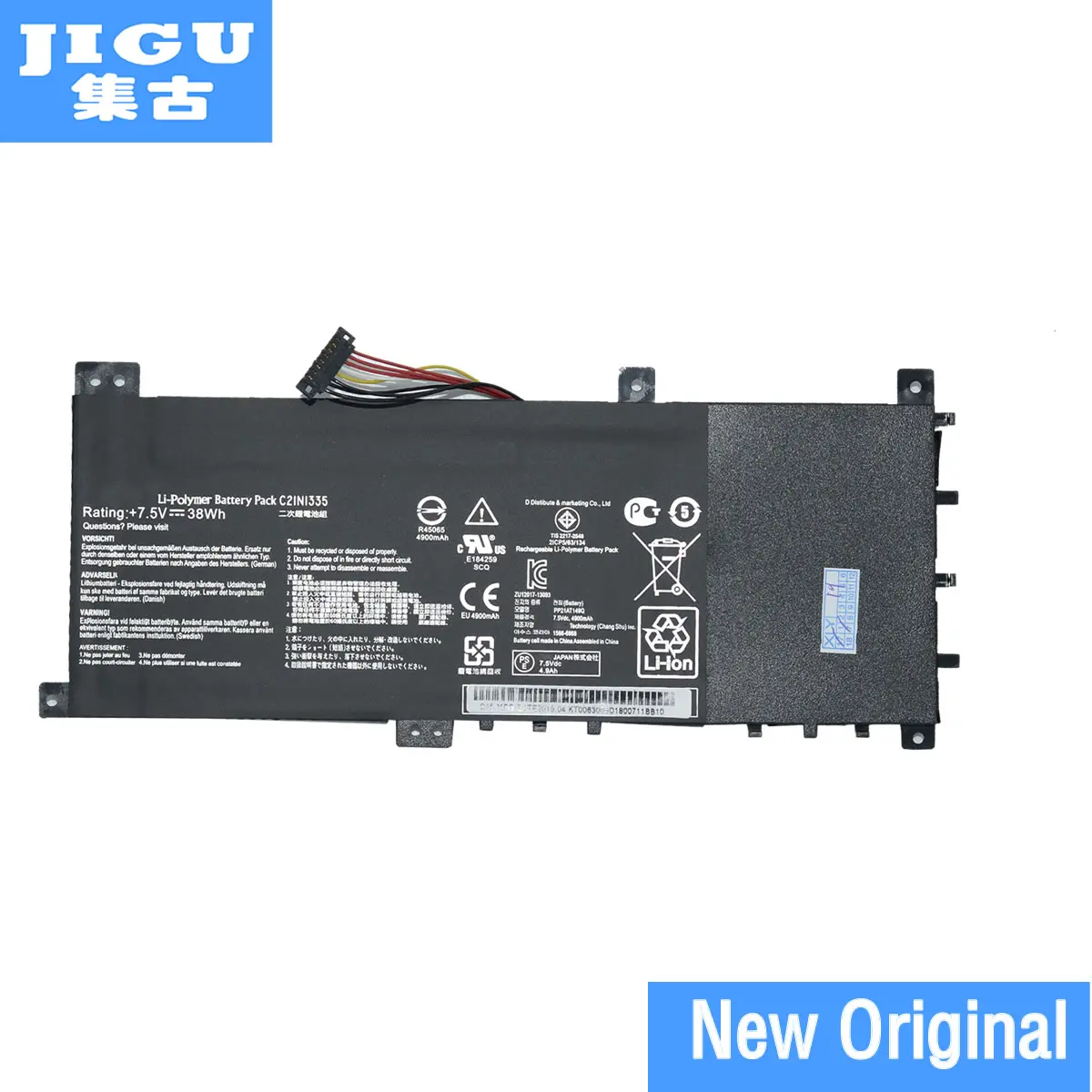 Оригинальный аккумулятор JIGU для ноутбука 0b200 0030100 c21n1335 ASUS K451L S451LN VivoBook S451 S451LA