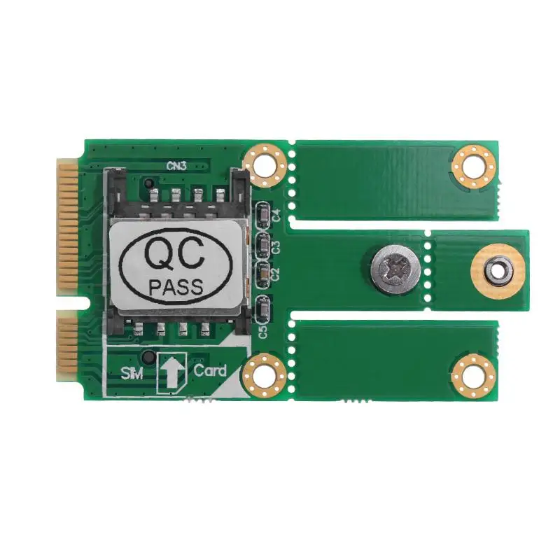 M.2 NGFF B Key NGFF m2 to Mini PCI-E Converter Adapter Card with SIM Card Slot