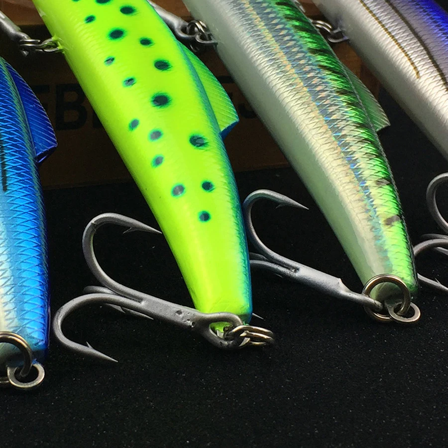 Лодка для морской рыбалки длинная приманка встроенный стальной шарик плавание