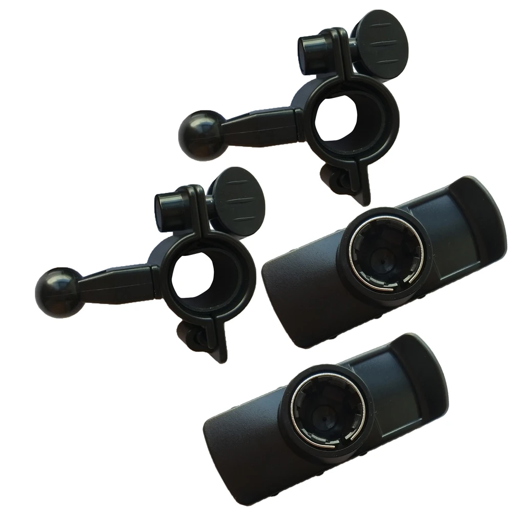 2 шт. крепление на руль мотоцикла для Garmin GPSMAP 62 62S 62ST Rino 650 eTrex 10 20 30 Black|Стойка GPS| |