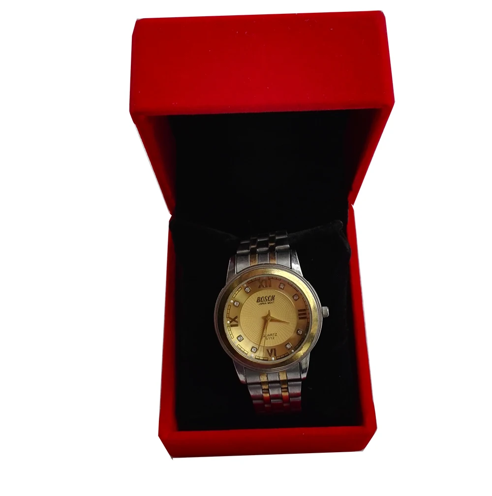 Новый дизайн 2017 бархатная коробка черного/синего/красного цвета украшение для