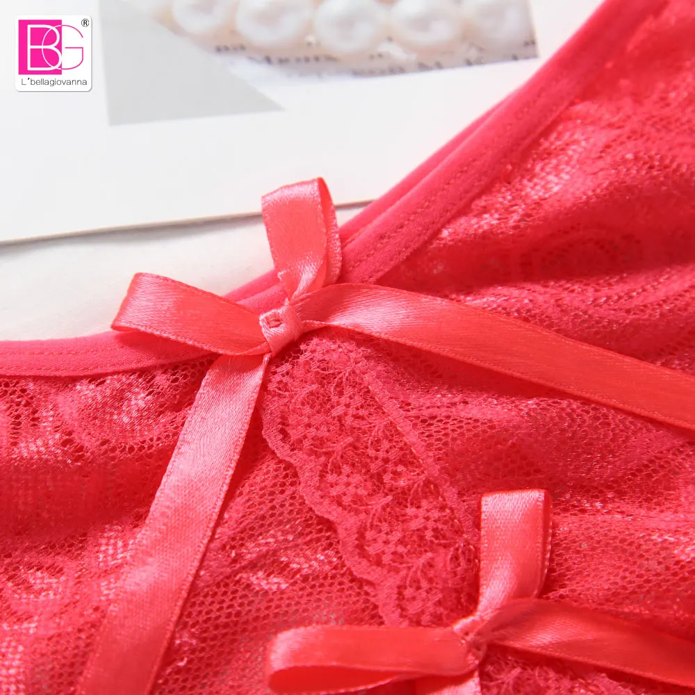 6 шт./лот женские сексуальные стринги бикини с милыми оборками Бандажное нижнее