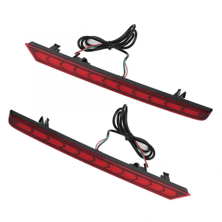 Автомобильный задний бампер фонарь DRL светодиодный тормозной отражатель