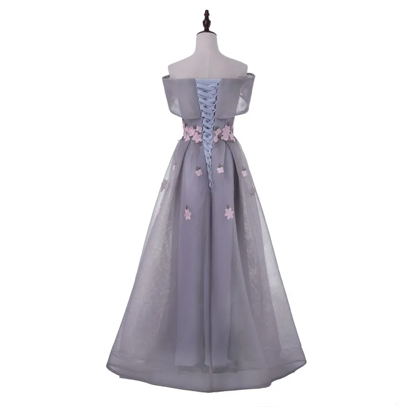 2017 новое поступление платья для выпускного вечера Vestido de Festa платье с аппликацией