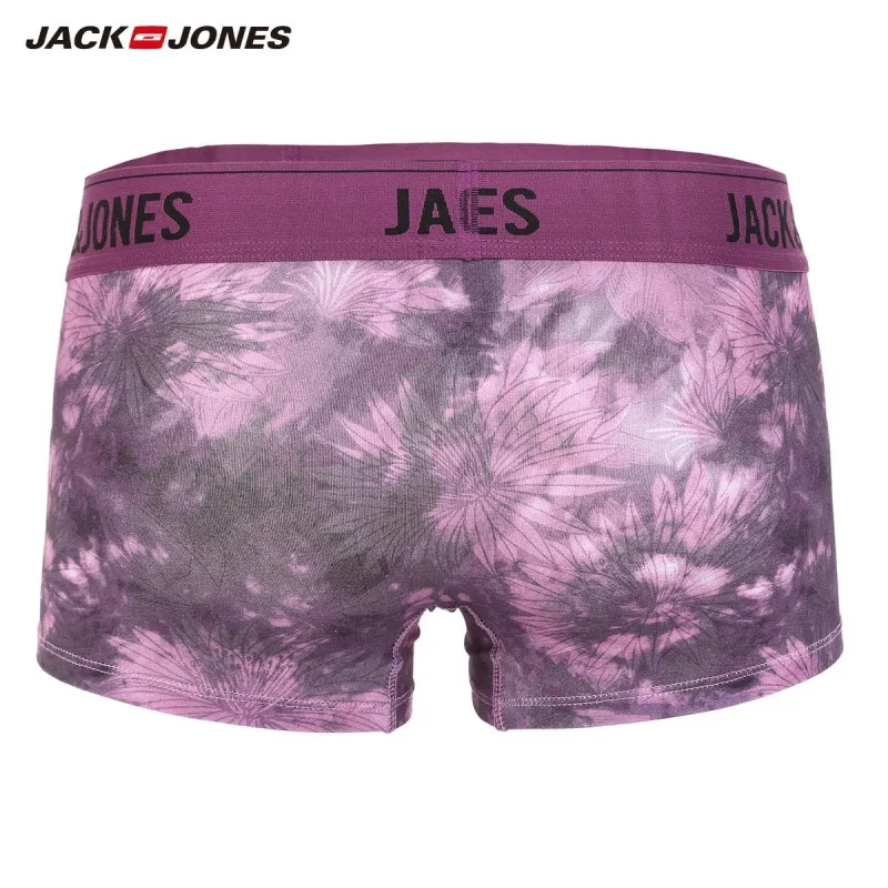 JackJones мужское трикотажное нижнее белье с принтом из легкого стрейчевого хлопка