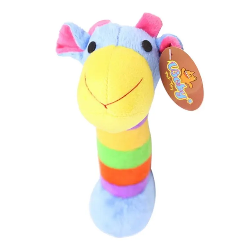 1PC Cute Pet Dog Cat Plush Soft Fleece Dog Toys Decompression Tool Pet Squeeze Sound Cats Dog Toys Animal Dog Toy Pets 7