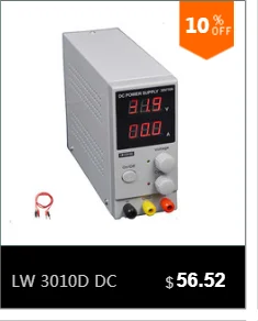 KORAD KA3005P Высокоточный Программируемый Регулируемый цифровой источник питания постоянного тока 30 В/5А R232 и USB Подключение компьютера 220 В