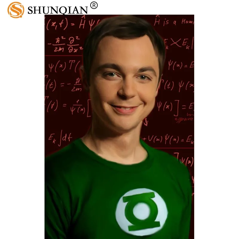 Теория большого взрыва Холщовый плакат домашний декор тканевые плакаты на заказ