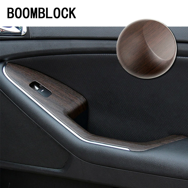 

30*100cm DIY Car Styling Wood Stickers For Audi A4 B6 B8 A5 BMW E46 E39 Mini Cooper Ford Kuga Fiesta Home Office Accessories