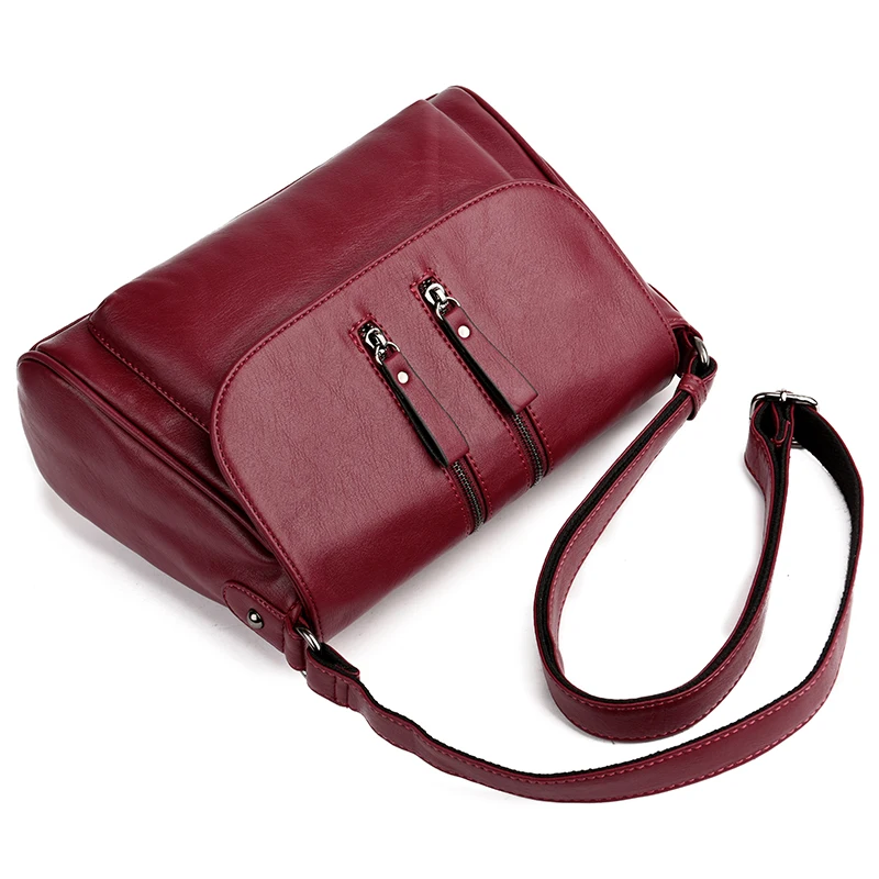Женская сумка мессенджер Fabra на молнии с замком винно красные|designer handbags|handbag