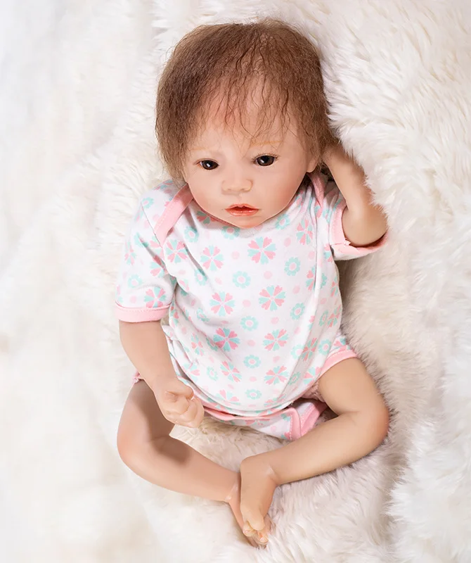 48 см силиконовые куклы Reborn Babies bebe alive ручная работа новейшие мягкие модные для