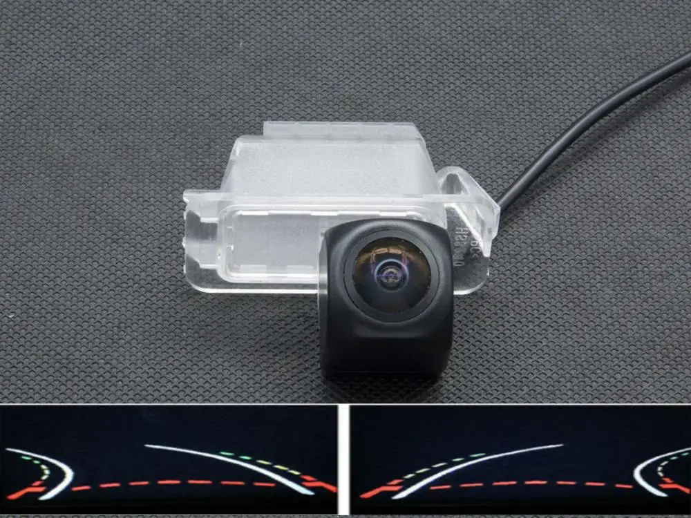 

Fisheye Lens 1080P Trajectory Tracks Car Rear view Camera For Ford Ecosport 2013 2014 2015 Waterproof Car Reverse Camera