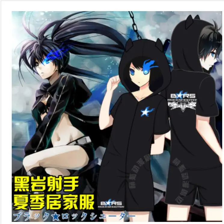 Аниме BLACK ROCK SHOOTER Косплей пижамы Cos Хэллоуин вечерние для мужчин и женщин