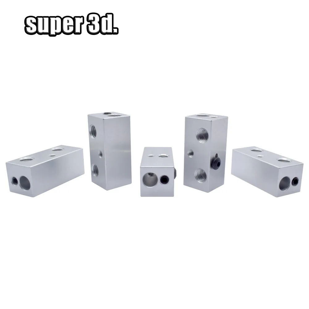 1/2 шт. алюминиевые нагревательные блоки для 3D принтера|3d printer|printer 3d3d color printer |