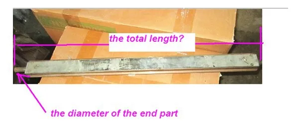 800 мм медный нож для машины по производству пластиковых пакетов с нагревательной