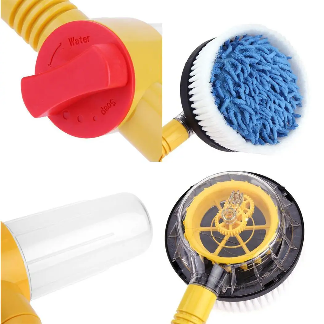 Прочная щетка для мытья автомобиля Выдвижная пена 215 мм очистки бутылок как кисть