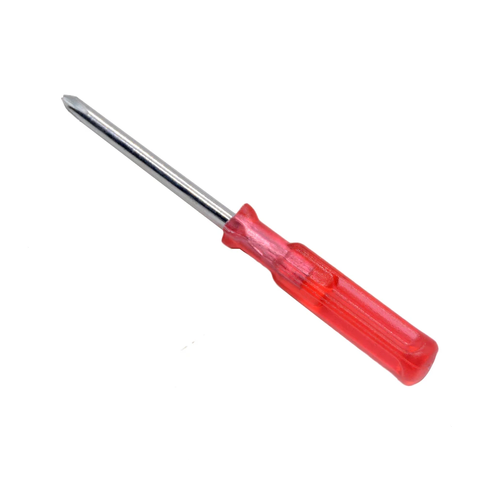 Mini Screwdriver 1 шт. экологический Набор отверток мини маленький портативный редиска головка Крест/шлицевой винт 2,5 мм поперечный болт драйвер - Цвет: Mini Screwdriver