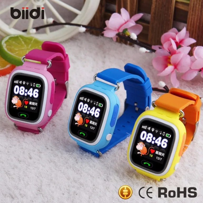 Q90/q50/q100 GPS smart watch детские часы Q90 с Wifi сенсорный экран SOS Вызова Расположение
