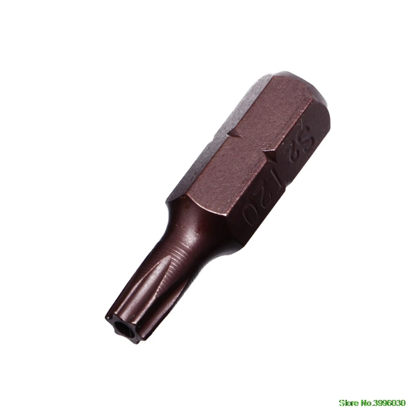 Модные 12 шт 25 мм 1/4 "шестигранный хвостовик Магнитный T20 Torx безопасности