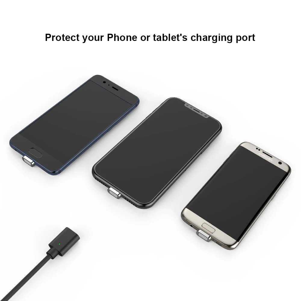 2 в 1 Магнитный USB кабель для Android Micro type C Разъемы адаптер для зарядки данных зарядное устройство USB C для Xiaomi samsung huawei