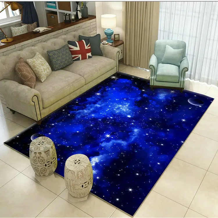 3D Dream Universe Galaxy Space ковры для гостиной спальни коврики для детской комнаты декор мягкий ковер детские коврики для ползания детские подарки - Цвет: 16