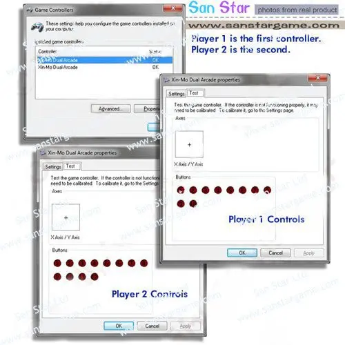 DIY Аркады Части Связки Комплект С Джойстиком кнопкой Микровыключатель 2 Игрока USB