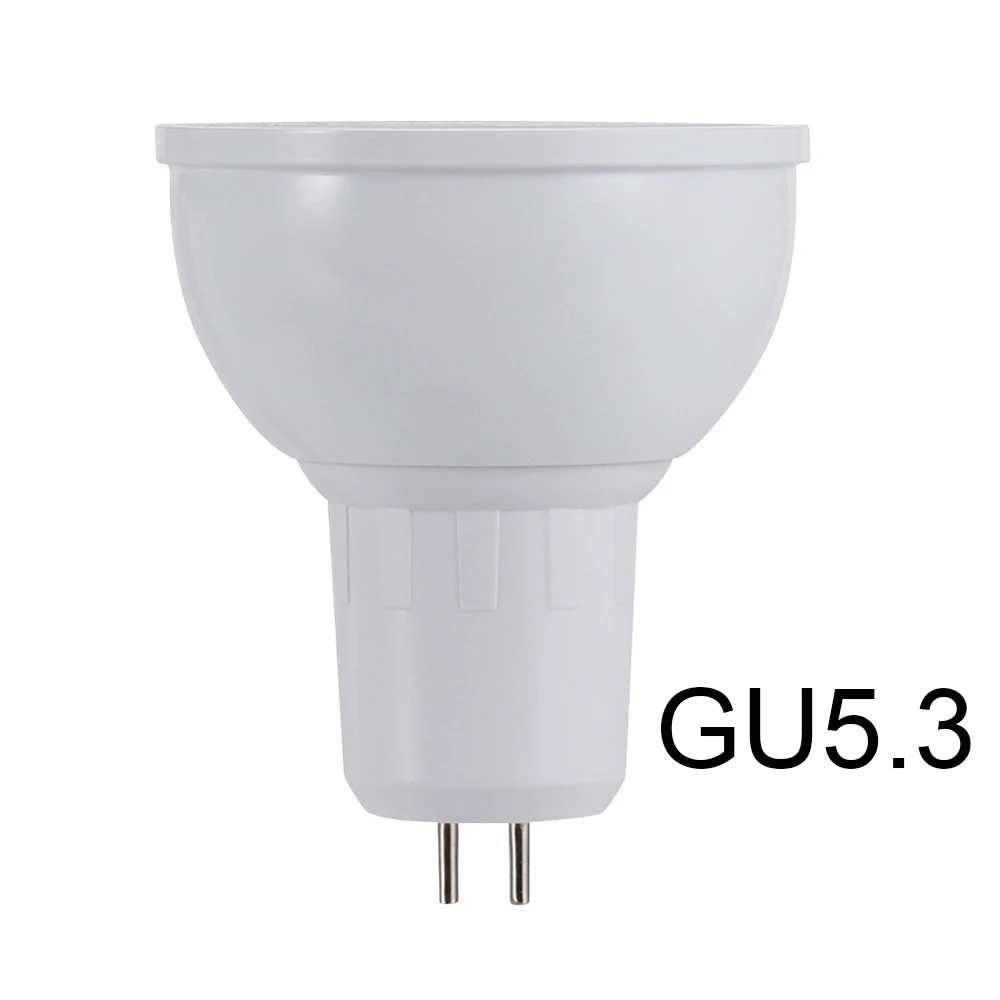 GU5.3 WiFi умный светильник лампа GU10/E27/GU5.3 умный Красочный Светодиодный светильник 6 Вт RGBW приложение дистанционное управление работает с Alexa Google home - Цвет: GU5.3