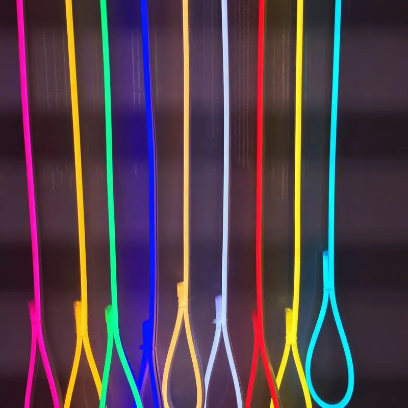 Новые светодиодные неоновые полосы водонепроницаемые 120 светодиодов/м гибкие