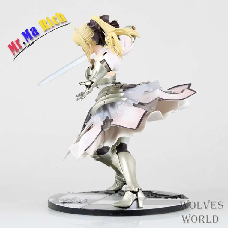 Аниме Fate Stay Night 24 см меч Lili batch Ver. ПВХ фигурка коллекционная игрушка модель брикеты