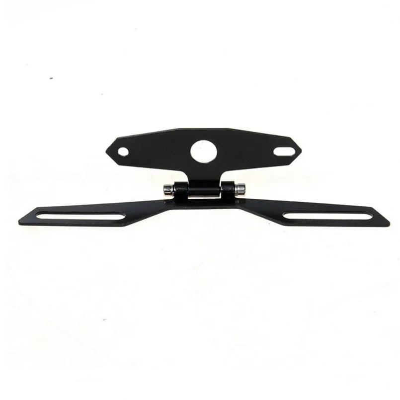 Мотоцикл Регулируемый складной держатель номерного знака задний фонарь